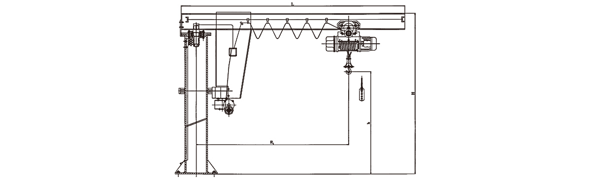 floor jib crane