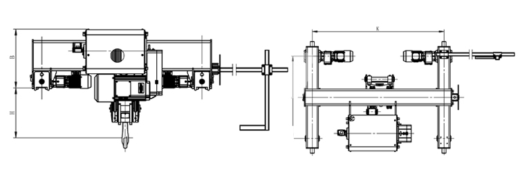 European hoist trolley