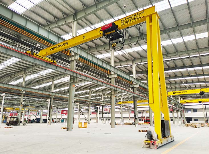 semi gantry crane