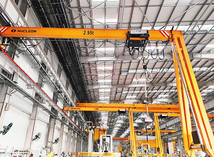 semi gantry crane