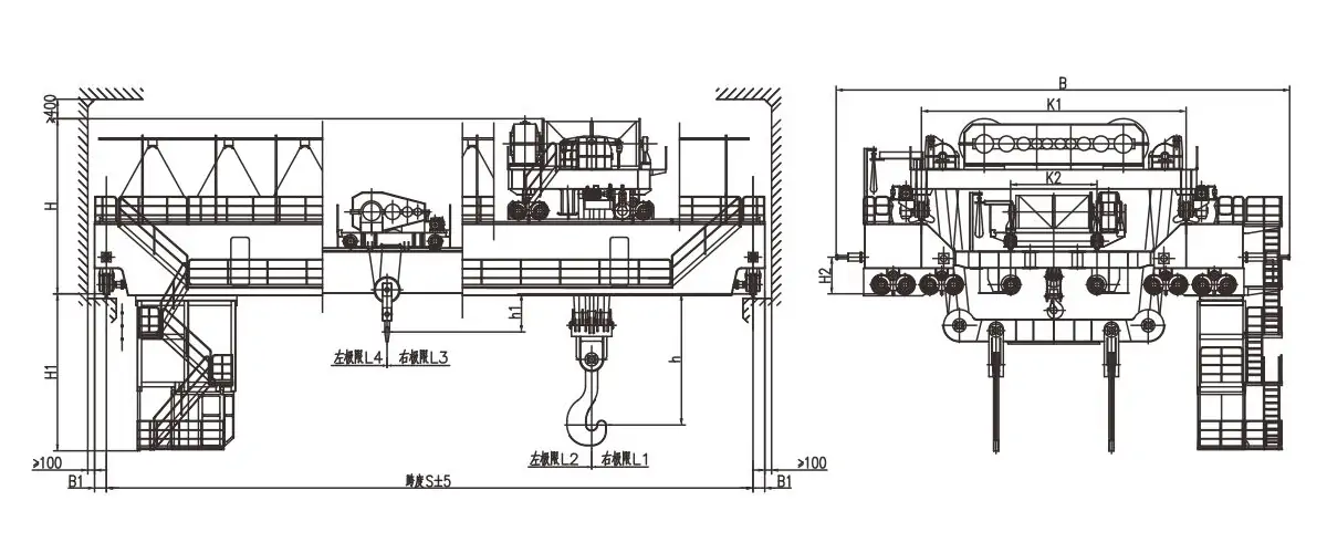 Foundry Casting Crane