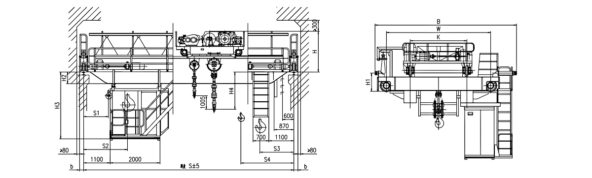 Metallurgy Overhead Crane