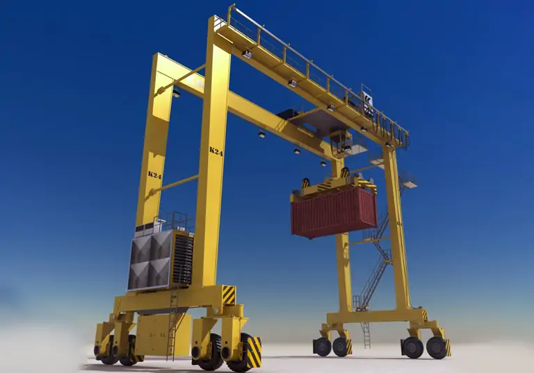 rtg container crane