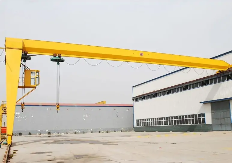 single girder semi gantry crane