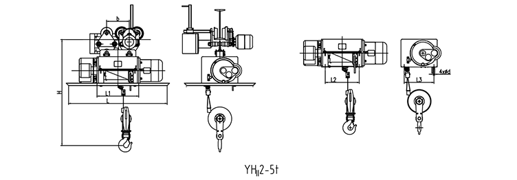 metallurgy electric hoist