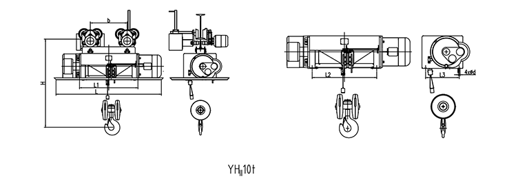 metallurgy electric hoist