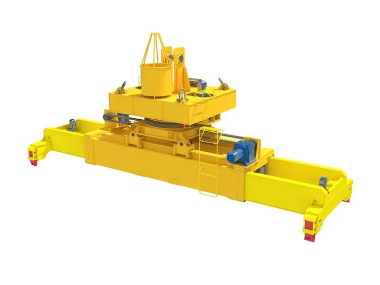 Translating Rotating Telescopic Container Spreader